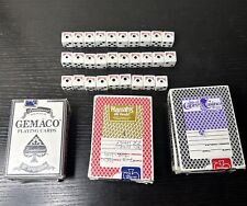8 Deck Of Playing Cards 2 Gemaco 3 Harrah’s 3 Isles Capri - 19 Bicycle Dice  picture