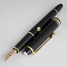 Montblanc Meisterstuck 144 Fountain Pen F (unicolor nib)(ebonite feed)(used) picture