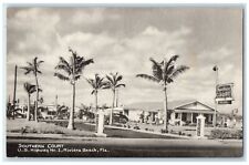 1940 Southern Court U.S. Highway Exterior Riviera Beach Florida Vintage Postcard picture