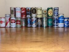 Lot Of 22 Unique Vintage Beer Can Collection picture