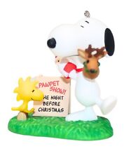 Hallmark Ornament: 2021 Snoopy's Pawpet Show | QXI7312 | Peanuts picture