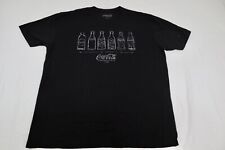 Vintage Coca-Cola coca cola short-sleeved T-shirt black  Size XXL picture