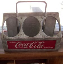 Vintage Coca-Cola Reynolds Aluminum Metal 6-Pack Bottle Carrier Coke picture