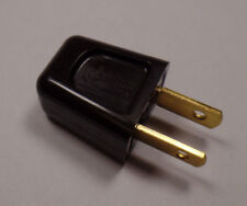 New Brown Quick Connect Lamp Plug For SPT-1 Cord, Polarized Blades, U.L. #PL560 picture