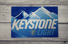 Keystone Light Beer Vintage Style Tin Bar Sign Poster Man Cave Collectible New picture