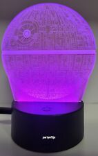 Star Wars Death Star Creative Visualization 3D Touch Lamp w/Remote, Batt & USB picture