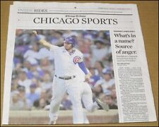 5/22/2022 Chicago Tribune Newspaper Willson Contreras Cubs Justin Fields Bears picture