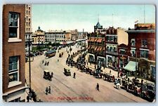 Winnipeg Manitoba Canada CA Postcard Main Street Exterior c1910 Vintage Antique picture
