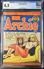 Archie Comics #50 CGC VG+ 4.5 Classic Good Girl Betty Montana Cover Archie 1951 picture