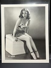 Vintage Studio 1940s Pinup Photo Risqué Bikini Irving Klaw picture