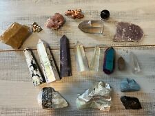 Gorgeous Crystal Lot 19 Mixed Item -Towers, Calcite, Sphere, Cluster Rare Stones picture