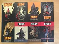 Hellboy TPB Lot Vol 1-7 & 9 (1997) Dark Horse ~ 8 TPBs picture