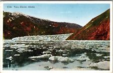 AK-Alaska, Scenic, Taku Glacier, Mountains, Icey Waters, Vintage Postcard picture