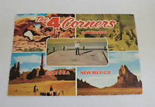 Vintage 1970's Postcard Four Corners-U.S. Southwest AZ, UT, NM & CO picture