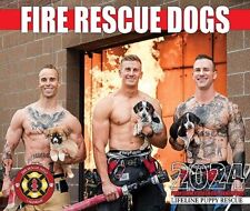 2024 Fire Rescue Dogs Calendar picture