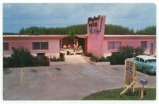 Hollywood Beach FL Playland Motel c1958 Postcard Florida picture