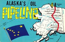 Alaska's Oil Pipeline Postcard picture