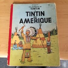 Hergé - Les aventures de Tintin - Tintin en Amerique  - Edition 1947 picture