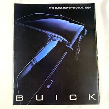Buick Catalog The Buyers Guide 1987 Vintage Dealership Promotional Marketing  picture