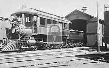 Railroad Train Inspection Engine Middletown New York NY Reprint Postcard picture