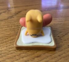 Gudetama The Lazy Egg Sanrio Mystery Figure Series #1 Toast Sausage Upside Down picture