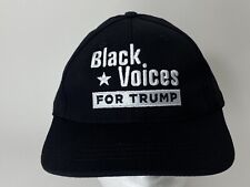 New Official Donald Trump Black Voices For Trump MAGA Hat picture