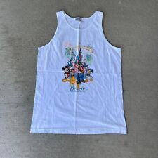 vintage disneyland believe tank top mickey mouse size L picture