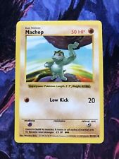 Pokemon Card Machop Shadowless Base Set  Common 52/102 Excellent Condition picture
