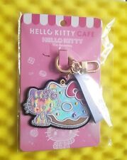 New Hello Kitty Cafe Las Vegas Keychain 50th Anniversary Exclusive Limited picture