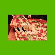 Very Cool Modern Postcard - Pizza Postcard - Food Postcards picture