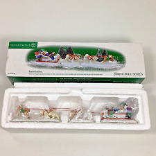 Dept 56 North Pole Series Canine Couriers 56709 Christmas Village Heritage picture