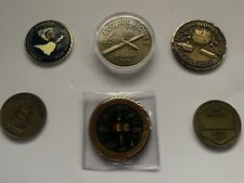 RARE Challenge Coin Lot Of 6 picture