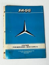 Vintage MERCEDES BENZ Catalog Leather Interior Swatches 1954-1960 and 1958-1972 picture