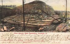 Stone Quarry State Penitentiary Anamosa Iowa IA 1907 Postcard picture