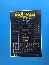 MIDWAY BALLY RETRO PAC-MAN VIDEO GAME POSTER PIN UP NEW. picture