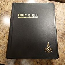 Holy Bible Masonic Edition  1949 Red Letter Edition John A. Hertel PUBLISHERS   picture