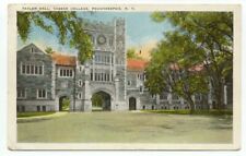 Poughkeepsie NY Vassar College Taylor Hall c1923 Postcard - New York picture