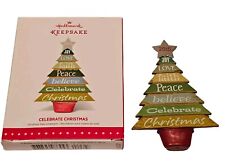 2015 Hallmark Keepsake Celebrate Christmas Tree Ornament picture