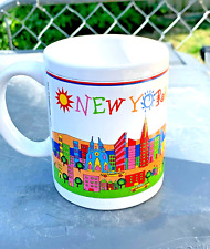 NEW YORK COFFEE CUP FUN DESIGN VINTAGE  picture