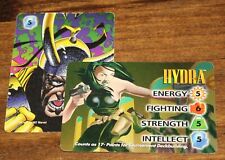 Overpower Card Game Marvel Hydra Character plus power card picture