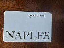 Ritz Carlton Naples Florida Hotel Key Card 2023 Ritz-Carlton Souvenir Keycard picture