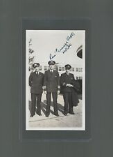 1946 KLM Airlines Photo Captain Ron George signed May 22 picture