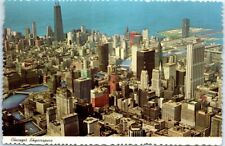 Postcard - Aerial View of Chicago, Illinois, USA picture