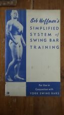 1943 Vintage Bob Hoffman's Simplified System of Swing Bar Training, York picture