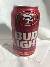 Bud Light 2024/2025 San Francisco 49ers Commemorative NFL beer Can picture