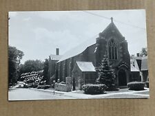Postcard RPPC Platteville WI Wisconsin First English Lutheran Church Vintage PC picture