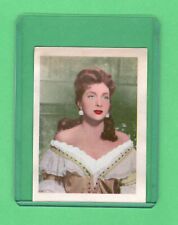 Gina Lollobrigida  1961 Artistas Del Cine Film Star Card Rare picture