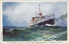 CPA AK Le Jacques Cartier de la Cie Gle Transatlantique SHIPS (1202835) picture