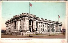 Indianapolis IN-Indiana, U.S Court House & Post Office, Vintage Postcard picture