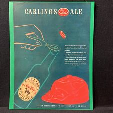 Vintage 1947 Carling’s Red Cap Ale advertisement￼ picture